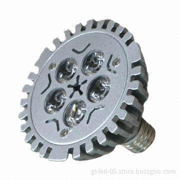 E27 LED Bulb with Low-power Consumption and 85 to 265V AC/DC Input Voltage